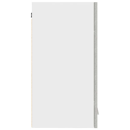 vidaXL Meuble haut de cuisine gris béton 60x31x60 cm bois d'ingénierie