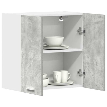 vidaXL Meuble haut de cuisine gris béton 60x31x60 cm bois d'ingénierie