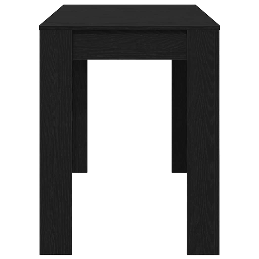 Esstisch Schwarz Eichen-Optik 120x60x76 cm Holzwerkstoff
