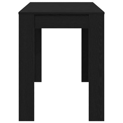 Esstisch Schwarz Eichen-Optik 120x60x76 cm Holzwerkstoff