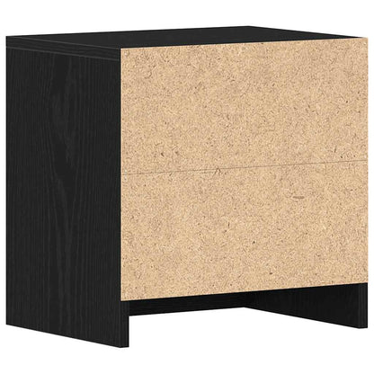 vidaXL Nachttische 2Stk. Schwarz Eichen-Optik 40x30x40cm Holzwerkstoff
