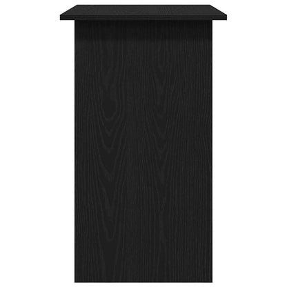 vidaXL Bureau noir aspect chêne 80x45x74 cm Bois d'ingénierie