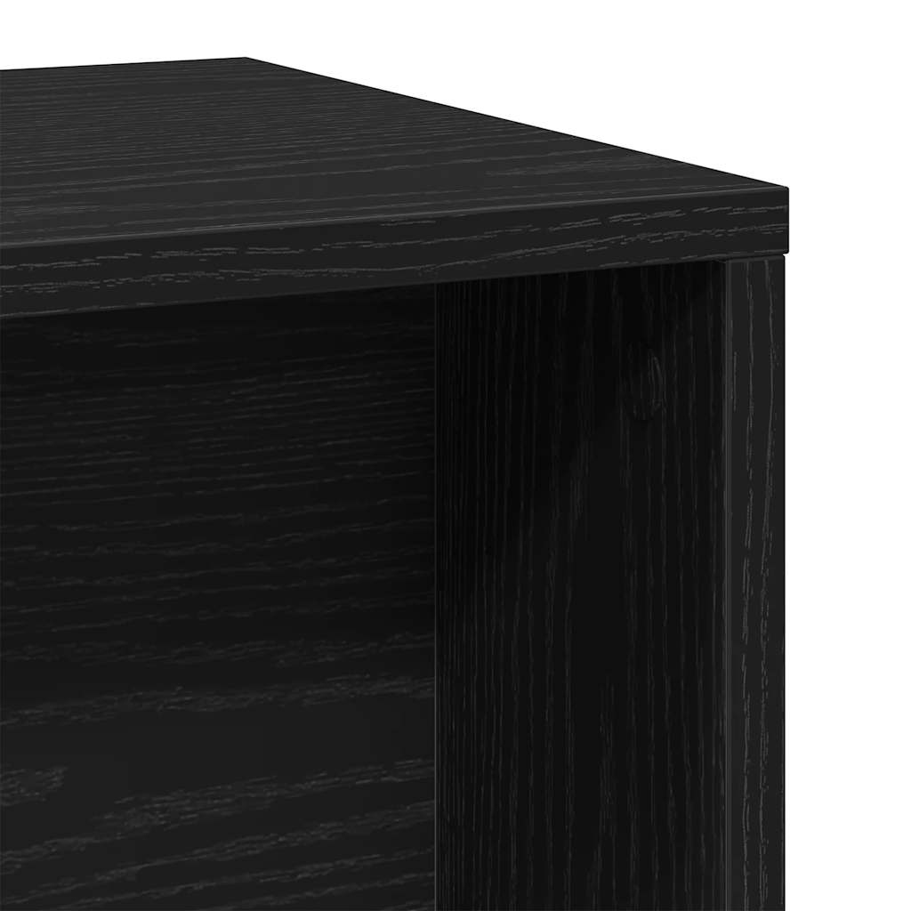 Couchtische 2 Stk. Schwarz Eichen-Optik Holzwerkstoff