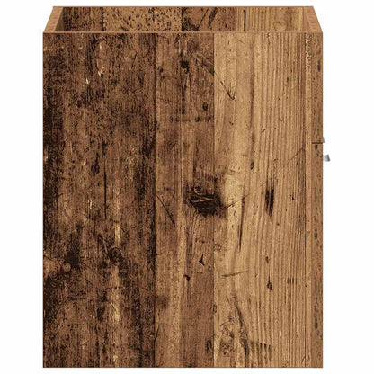 Meuble sous-vasque vidaXL aspect bois de récupération 60x38,5x46 cm