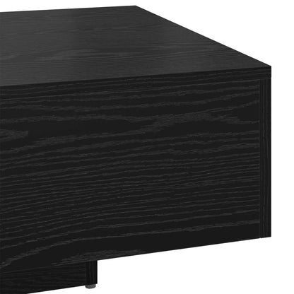 vidaXL Table Basse Noir Effet Chêne 85 x 55 x 31 cm