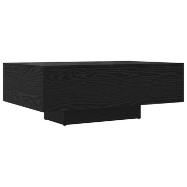 vidaXL Table Basse Noir Effet Chêne 85 x 55 x 31 cm