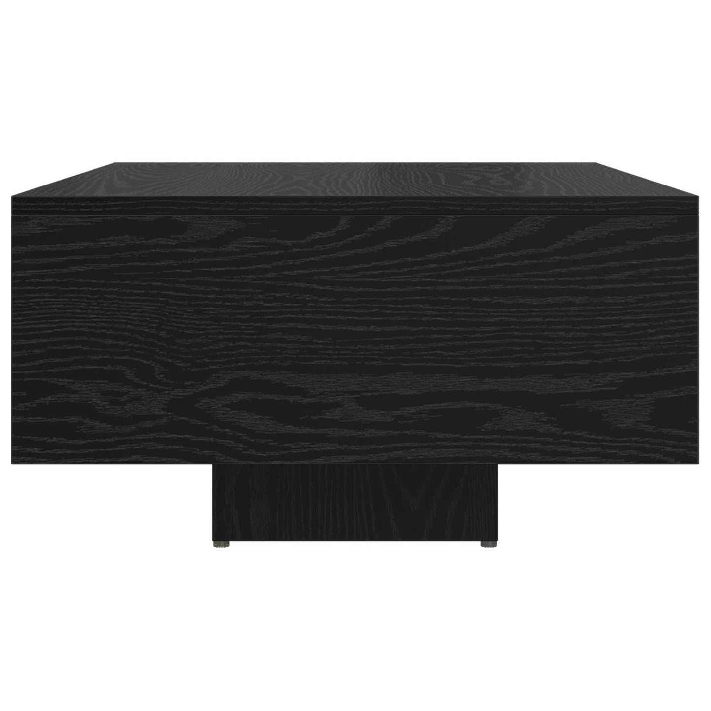 vidaXL Table Basse Noir Effet Chêne 85 x 55 x 31 cm