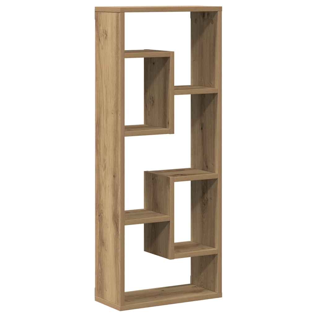 Wandregal Artisan-Eiche 36 x 16 x 90 cm Holzwerkstoff