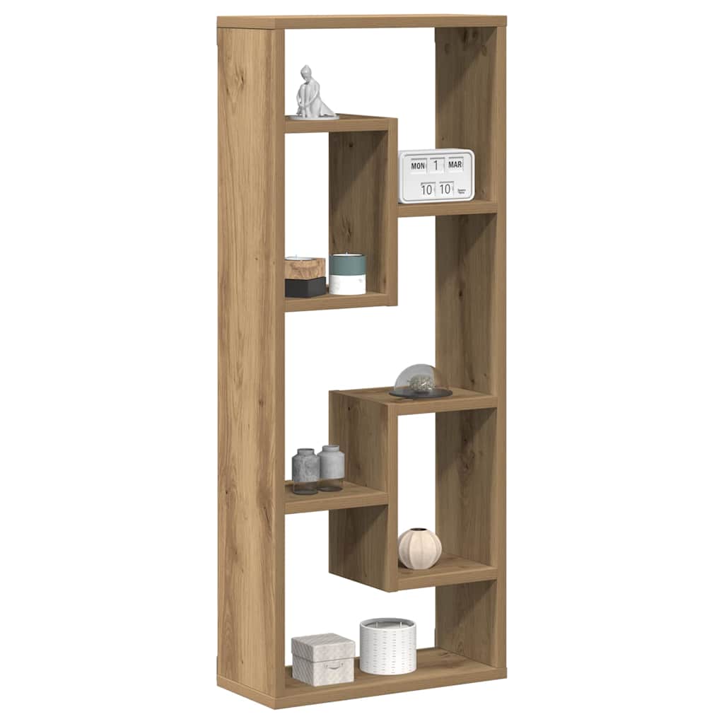 vidaXL Étagère murale en chêne artisan 36 x 16 x 90 cm en bois d'ingénierie