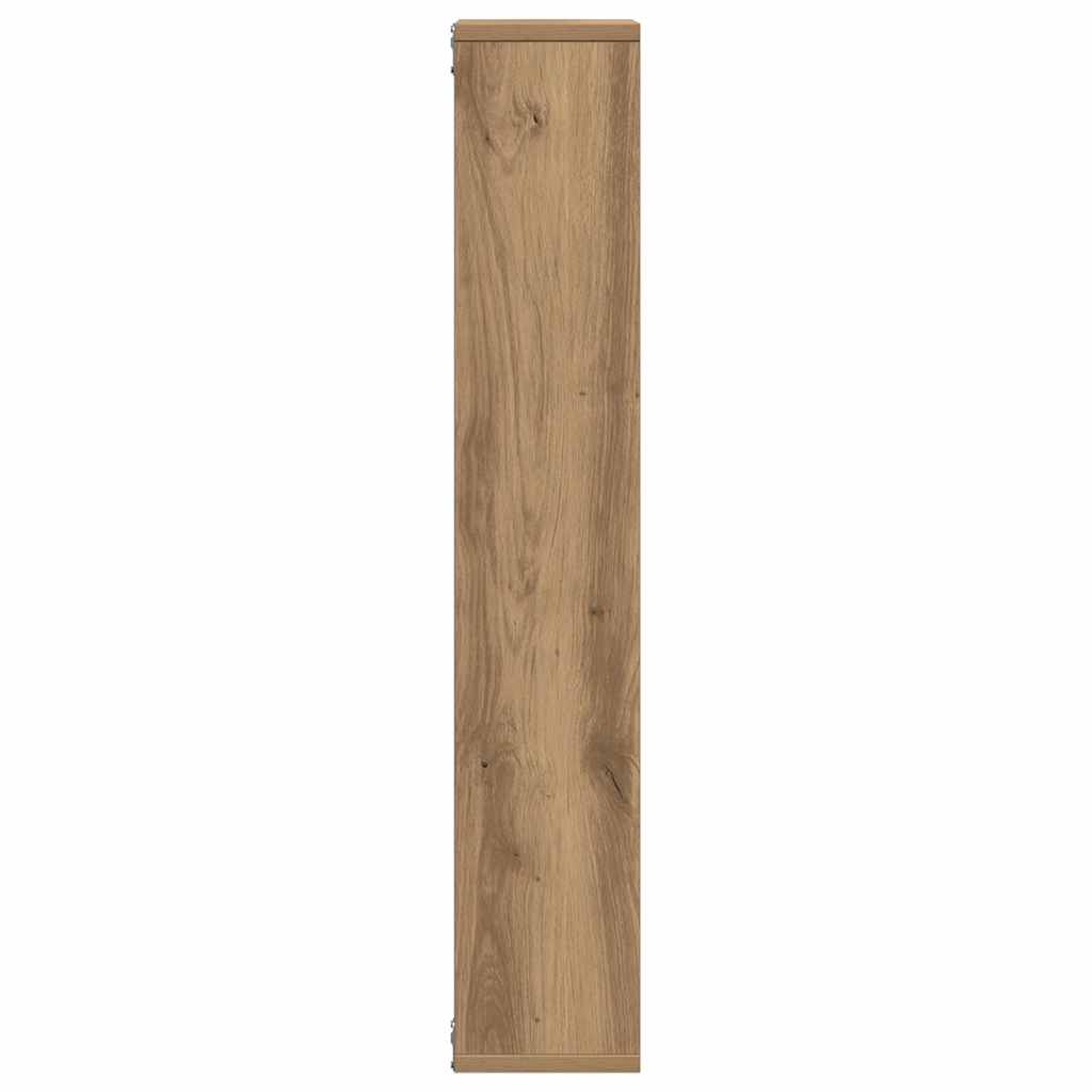 Wandregal Artisan-Eiche 36 x 16 x 90 cm Holzwerkstoff