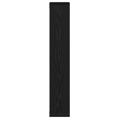 vidaXL Étagère murale Chêne noir 36 x 16 x 90 cm Bois d'ingénierie