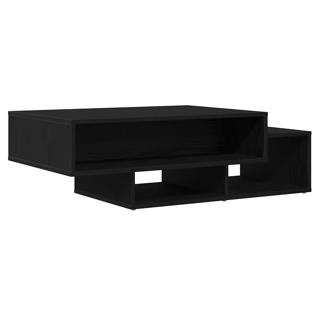 vidaXL Couchtisch Schwarz Eichen-Optik 105x55x32 cm Holzwerkstoff