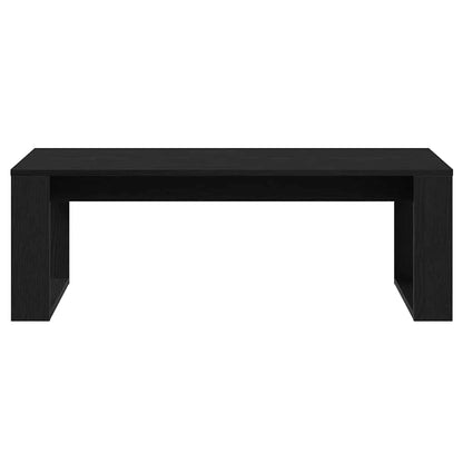 vidaXL Couchtisch Schwarz Eichen-Optik 102 x 50 x 35 cm Holzwerkstoff