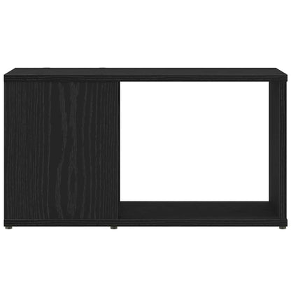 vidaXL TV-Schrank Schwarz Eichen-Optik 60x24x32 cm Holzwerkstoff