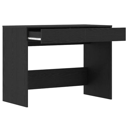 vidaXL Schreibtisch Schwarz Eichen-Optik 101x50x76,5 cm Holzwerkstoff