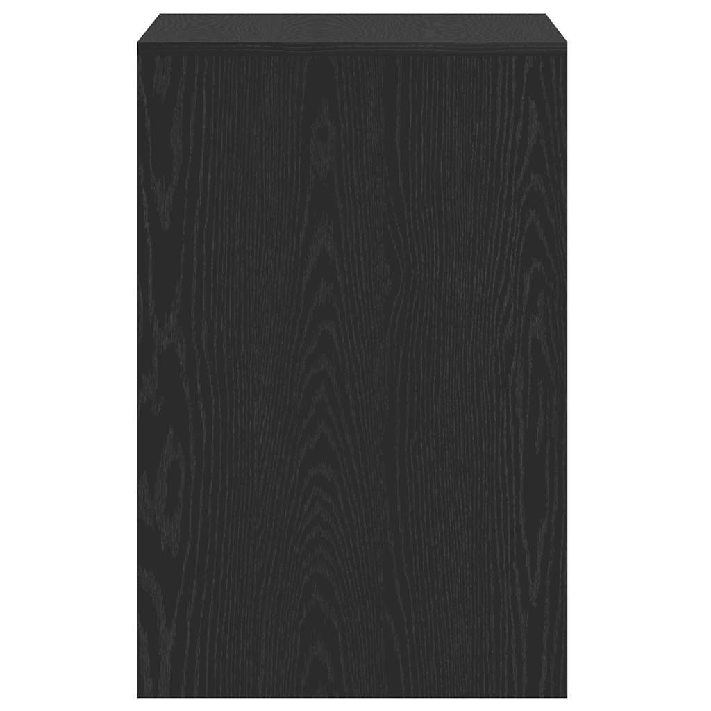 vidaXL Schreibtisch Schwarz Eichen-Optik 101x50x76,5 cm Holzwerkstoff