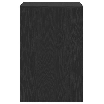 vidaXL Schreibtisch Schwarz Eichen-Optik 101x50x76,5 cm Holzwerkstoff