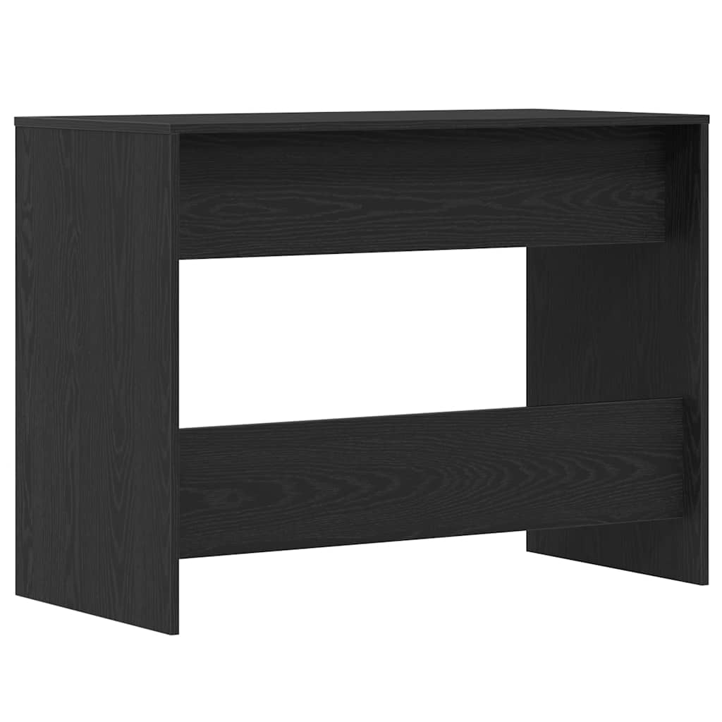 vidaXL Schreibtisch Schwarz Eichen-Optik 101x50x76,5 cm Holzwerkstoff