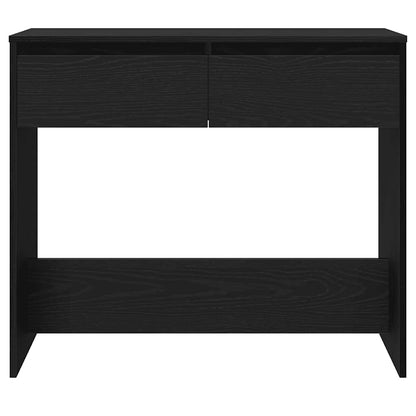 vidaXL Konsolentisch Schwarz Eichen-Optik 89x41x76,5 cm Holzwerkstoff