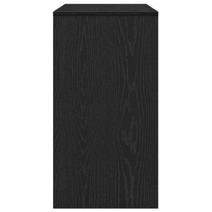 vidaXL Konsolentisch Schwarz Eichen-Optik 89x41x76,5 cm Holzwerkstoff