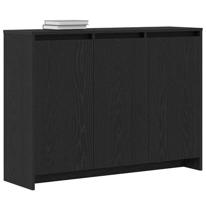 Sideboard Schwarz 102 x 29,5 x 75 cm Holzwerkstoff