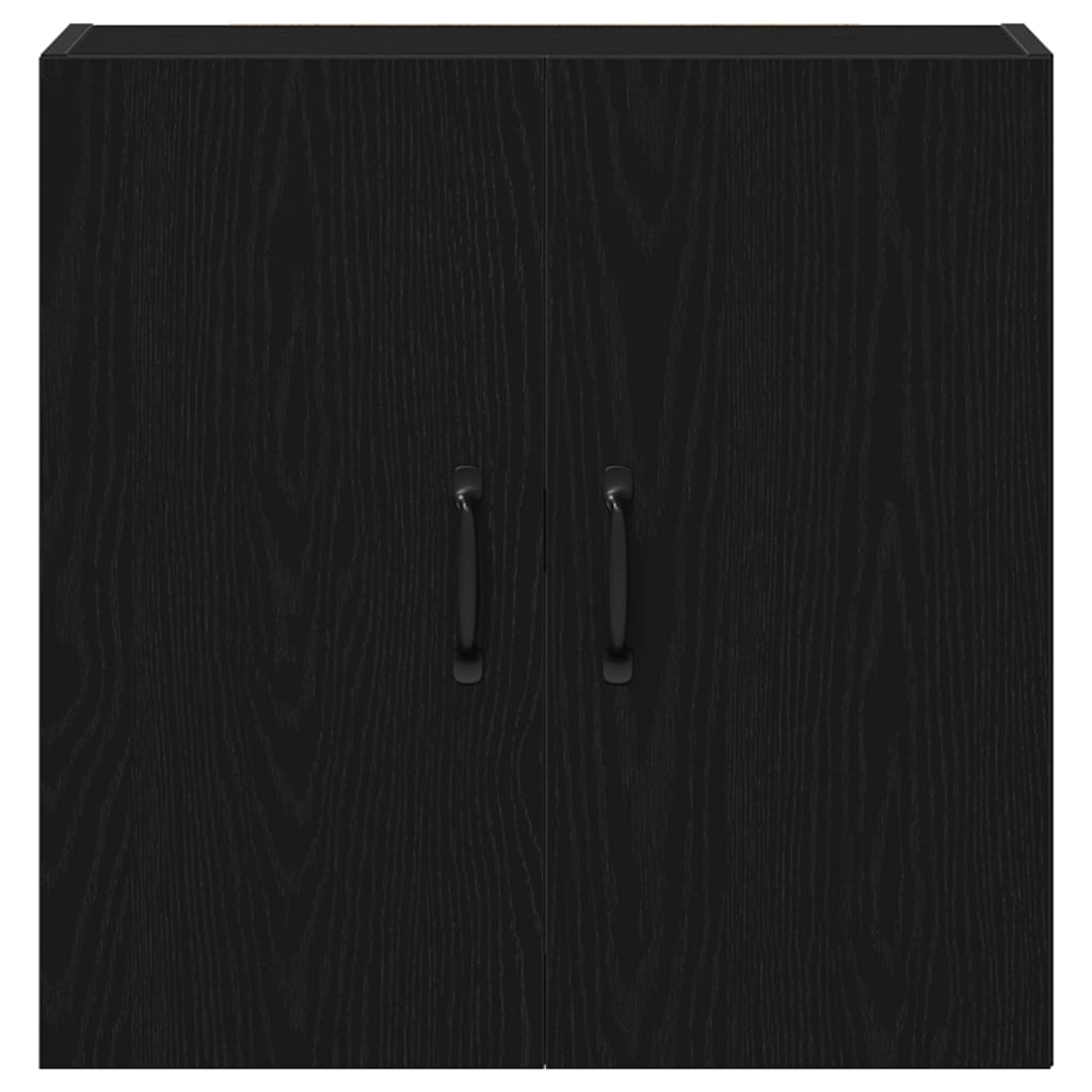 vidaXL Wandschrank Schwarze Eiche 60 x 31 x 60 cm Holzwerkstoff
