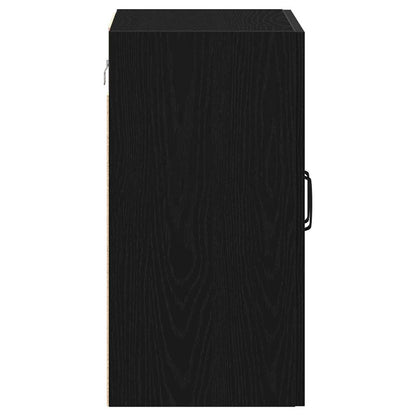 vidaXL Wandschrank Schwarze Eiche 60 x 31 x 60 cm Holzwerkstoff