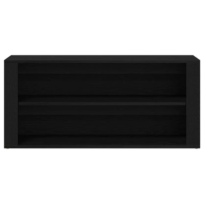 Schuhbank Schwarze Eiche 100 x 35 x 45 cm Holzwerkstoff