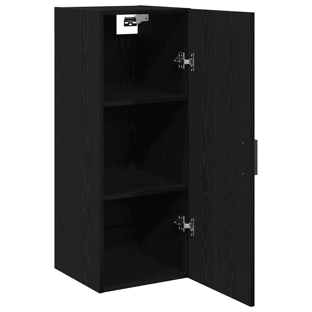 Wandschrank Schwarze Eiche 34,5 x 34 x 90 cm Holzwerkstoff