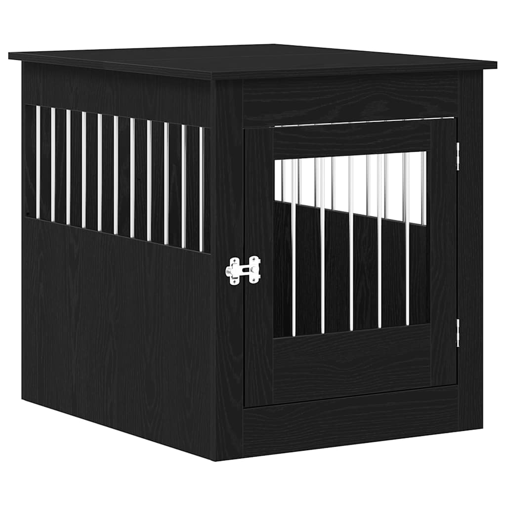 Hundebox Möbel Schwarze Eiche 64,5x80x71 cm Holzwerkstoff
