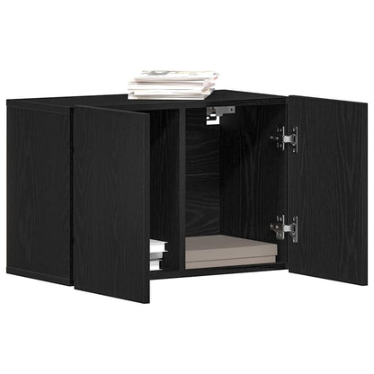 vidaXL TV-Schrank Schwarze Eiche 60 x 30 x 41 cm Holzwerkstoff