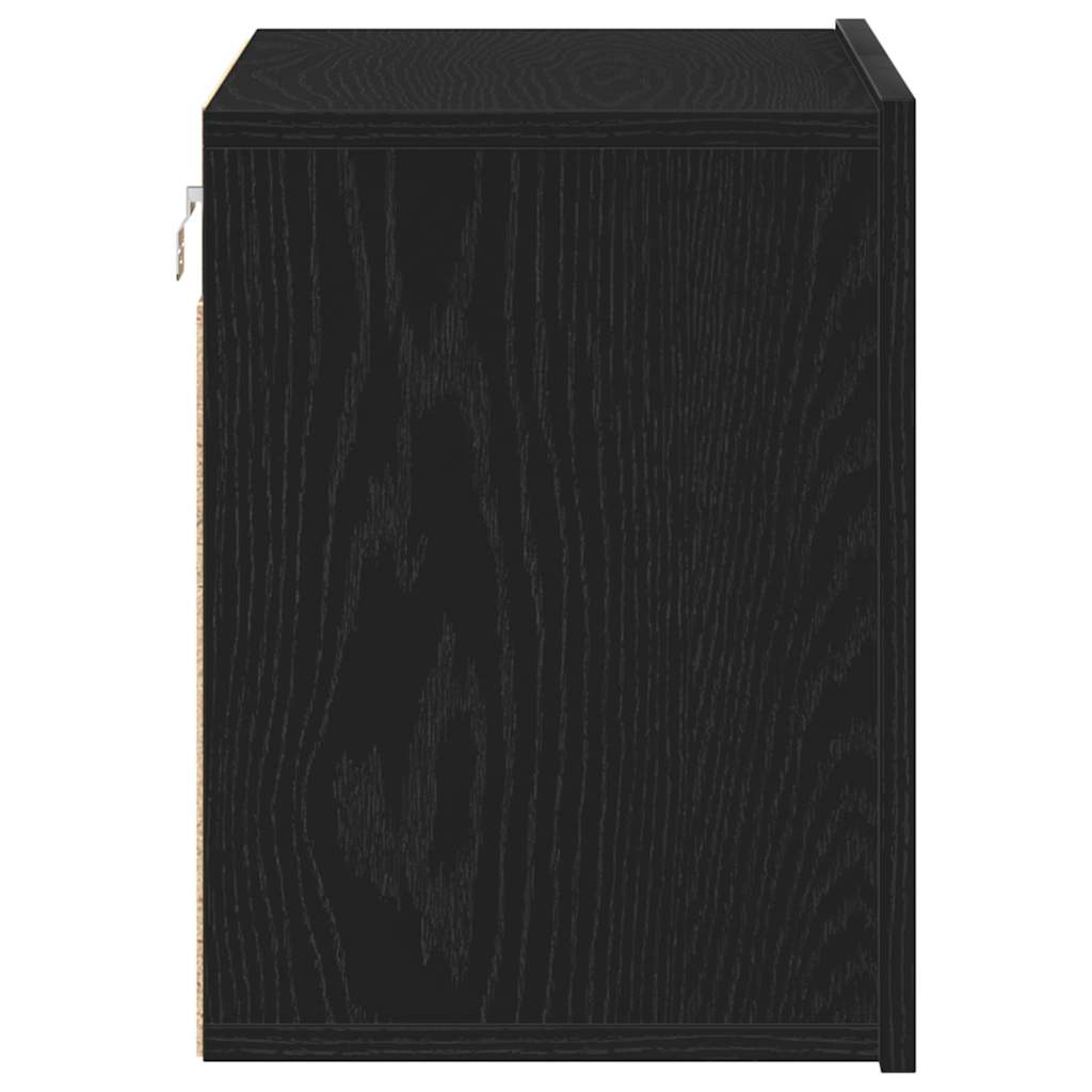 vidaXL TV-Schrank Schwarze Eiche 60 x 30 x 41 cm Holzwerkstoff