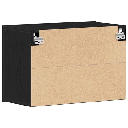 vidaXL TV-Schrank Schwarze Eiche 60 x 30 x 41 cm Holzwerkstoff