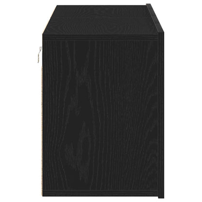 vidaXL TV-Schränke 2 Stk. Schwarze Eiche 120 x 30 x 41 cm Holzwerkstoff