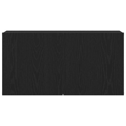 TV-Schrank Schwarze Eiche 80 x 30 x 41 cm Holzwerkstoff