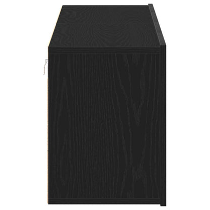 vidaXL TV-Schränke 2 Stk. Schwarze Eiche 160 x 30 x 41 cm Holzwerkstoff
