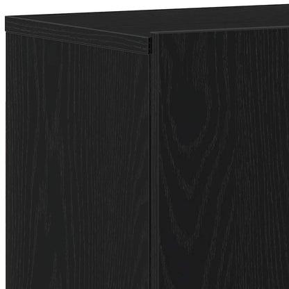 vidaXL TV-Schränke 2 Stk. Schwarze Eiche 160 x 30 x 41 cm Holzwerkstoff