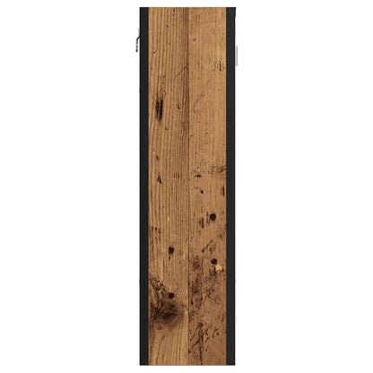 vidaXL Bad-Spiegelschrank Altholz-Optik 60x16x60 cm Holzwerkstoff