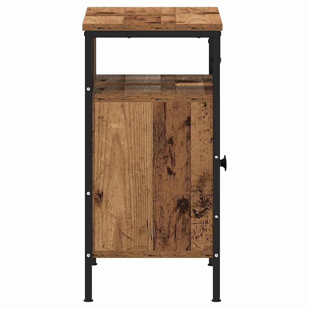 vidaXL Waschbeckenunterschrank Altholz-Optik 60x30x60 cm Holzwerkstoff
