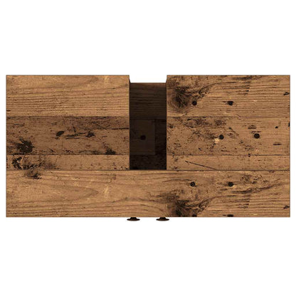 vidaXL Waschbeckenunterschrank Altholz-Optik 60x30x60 cm Holzwerkstoff