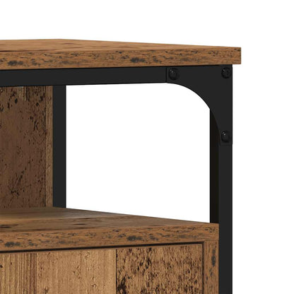 vidaXL Waschbeckenunterschrank Altholz-Optik 60x30x60 cm Holzwerkstoff