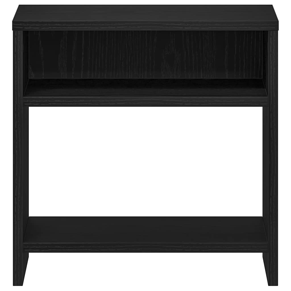 vidaXL Nachttische 2Stk. Schwarz Eichen-Optik 40x30x40cm Holzwerkstoff