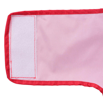 Hunde Regenmantel mit Reflexstreifen Polyester Rot 2XL