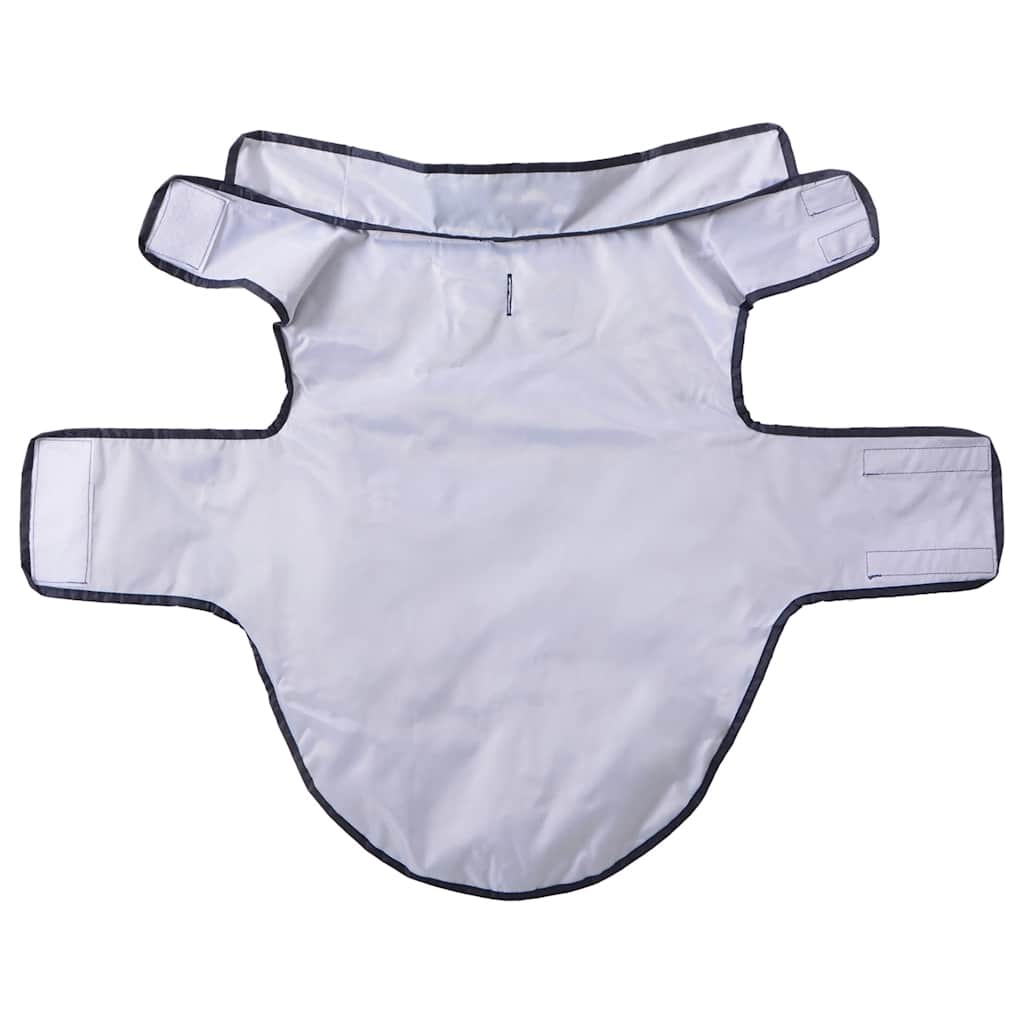 Hunde Regenmantel mit Reflexstreifen Polyester Marineblau L