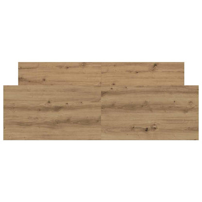 vidaXL Bettgestell ohne Matratze Artisan-Eiche 150x200cm Holzwerkstoff