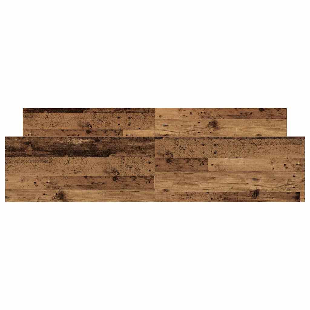 vidaXL Bettgestell ohne Matratze Altholz-Optik 180x200cm Holzwerkstoff