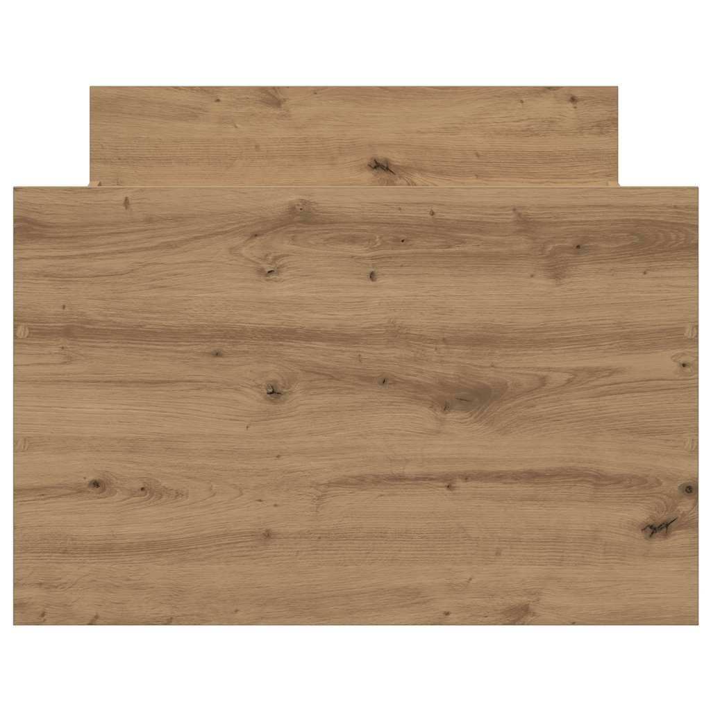 Bettgestell ohne Matratze Artisan-Eiche 90x200cm Holzwerkstoff
