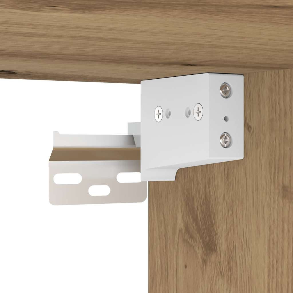 vidaXL 5-tlg. Badmöbel-Set Artisan-Eiche Holzwerkstoff