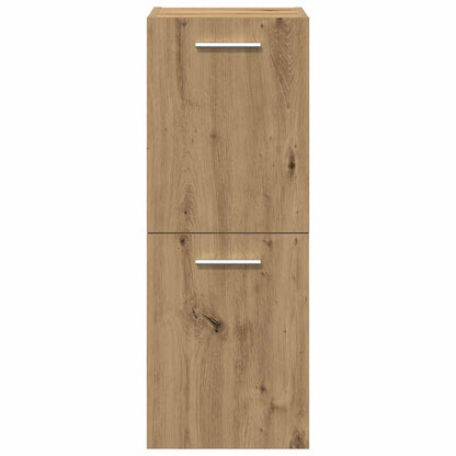vidaXL 5-tlg. Badmöbel-Set Artisan-Eiche Holzwerkstoff