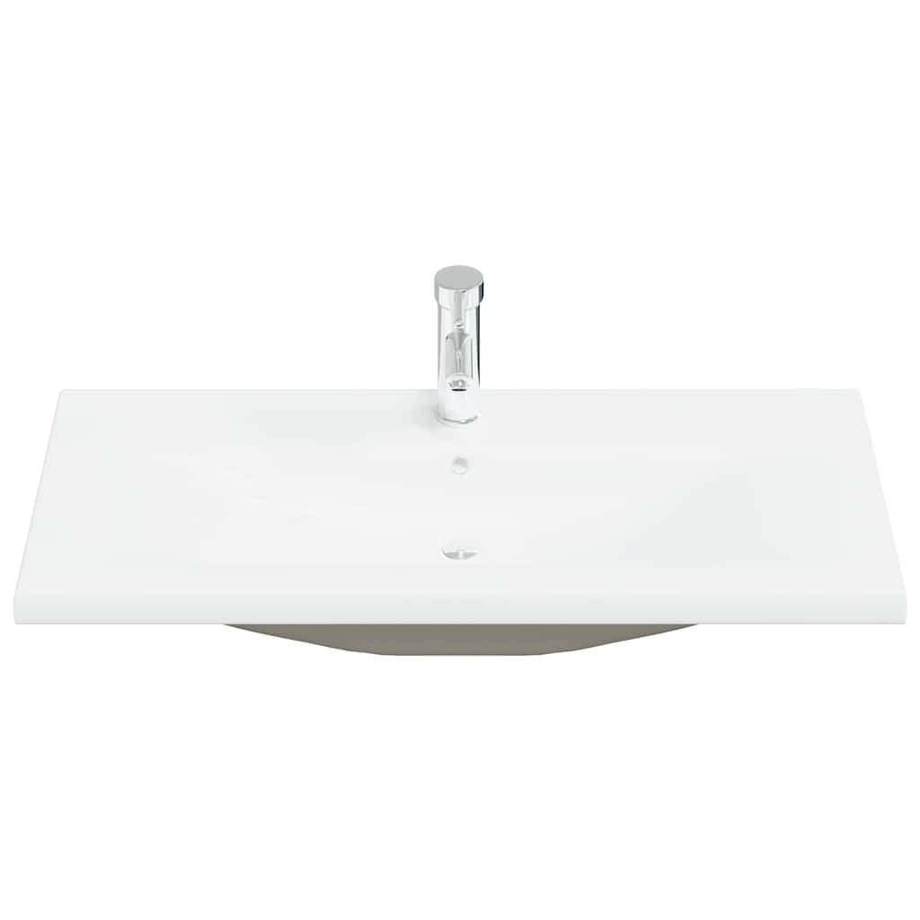 vidaXL 5-tlg. Badmöbel-Set Altholz-Optik Holzwerkstoff